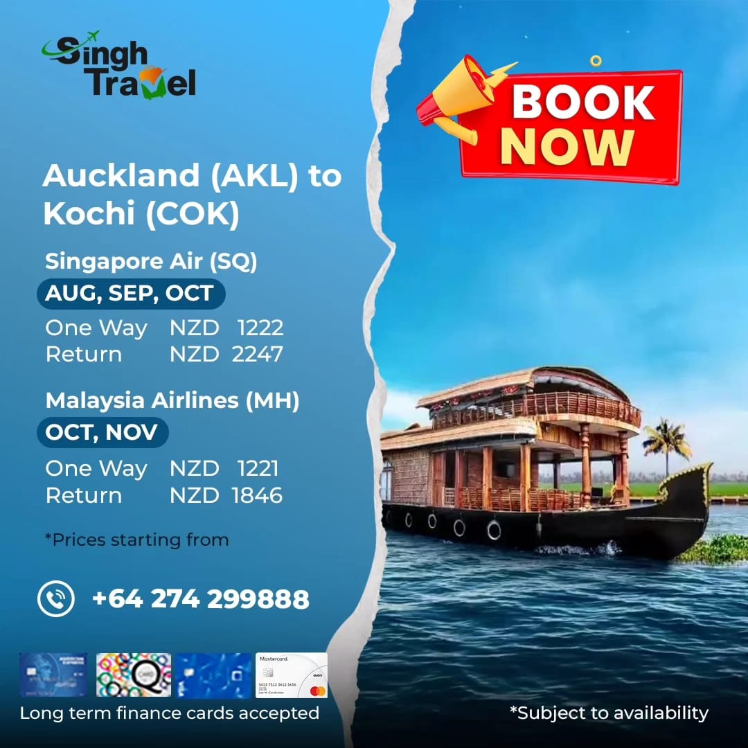 Singh Travel NZ Offer